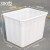 塑料水箱方桶加厚储水大号长方形养鱼牛筋泡瓷砖服装厂周转箱 进口料加厚300型840*630*600mm