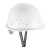 安全帽遮阳帽檐工地防晒帽子男女干活专用夏国标施工加大加宽遮脸 ABS安全帽白