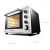 柏翠（petrus）电烤箱 38L家用烘焙多功能烤箱 精准控温上下独立控温 PE5386 星空银