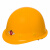 唐丰 施工防砸安全帽 ABS高强度可调节安全帽 工地安全帽 安全头盔 领导建筑工地劳保帽 黄色