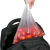 妙洁大号手提背心式保鲜袋140只 背带型塑料食品袋子厨房超市