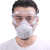 梅安 防尘口罩工业粉尘面罩 打磨木工防颗粒物电焊透气可清洗劳保口罩 防尘面具 头戴式 口罩一个