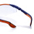优唯斯（UVEX）i-vo系列9160065防护眼镜可调节蓝宝石涂层内侧防雾外侧防刮 深蓝/橙镜架（1副）