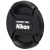 名璐 适用于尼康55mm镜头盖 适合D5600 D5300 D3400 D3300相机18-55mm 58mm 相机盖 保护盖  镜头前盖