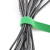 格林钛的（Green Tide）魔术贴扎带 电脑绑线带 理线带 束线带 扎线带 绑扎 5米装蓝色 宽20mm