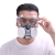 LISM防尘口罩工业粉尘 打磨木工防灰尘 防粉尘劳保面具 PM2.5防护 换 口罩+四珠风镜