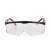 霍尼韦尔 S200A系列黑透明镜片防风沙耐刮擦10副100210护目镜