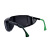 UVEX防护眼镜9161144焊接眼镜 防刮防冲击防溅射 焊接滤片4 德国优维斯9161焊工眼镜 绿色 1副装
