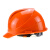 海华（HAIHUA） ABS安全帽 工地施工劳保透气电力工程帽 头盔免费印字A3F 橙色 一指键式调节