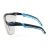 UVEX防护眼镜9064065护目镜 防刮防冲击防溅射 德国优维斯astrospec2.0安全眼镜 淡蓝色 1副装