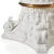 蒂高美居（DECO） 欧式纯白罗马柱斜口花器家居花瓶摆件（大） MD1-048 MD1-048