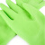 微力达（Vileda）德国加长手套乳胶洗碗家务防水耐用洗衣塑胶厨房清洁 草绿色 L