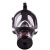 思创科技 面罩防化学气体面罩硅胶面罩大视野ST-M70-2+LDG1滤毒罐 防无机气体套装