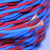 远东电缆 RVS 2*0.752芯红/蓝铜芯双绞软电线 100米【有货期非质量问题不退换】