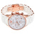 阿玛尼(Armani)手表 皮质表带时尚休闲简约石英女士腕表 AR5920硅胶包钢