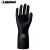 雷克兰（Lakeland）EC30F耐酸碱溶剂防化手套耐油工业劳保手套氯丁腈橡胶防护手套 EC30F(黑色) 10码