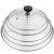 美厨（maxcook）玻璃盖炒锅盖 304不锈钢包边煎锅盖火锅盖蒸锅盖30厘米 MPG230T （可视 加厚 防溢 防烫）