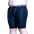 得听（DETING）大码紧身短裤子男士夏季运动速干裤5分加肥加大号胖子健身五分肥 黑色健身短裤 M90-115斤