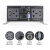 贝桥（BiQiO）LF-多功能桌面插座台下吊装侧装隐藏式HDMI音视频多媒体会议室办公线盒免开孔 LF-0410
