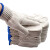 保拉(Paola) 劳保手套12副 加厚耐磨损防滑工地工作手套 白线棉手套防护手套5952