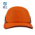星工（XINGGONG）防撞帽成人透气运动时尚安全帽 轻型防碰撞棒球帽车间工作帽绣字印字 橘黄色