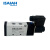 ISAIAH 4V 三位五通 双电控 电磁阀 多电压可选  4V330P-10(AC220V)