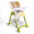 CAM多功能儿童餐椅便携可折叠宝宝吃饭餐椅可调档小玩熊绿色