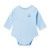 全棉时代 婴儿针织高支纱长袖爬爬服 73/48(建议6-12个月) 天蓝 1件装