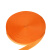 英耐特 工业橘黄色高强涤纶盘带 拉紧器绑带子 涤纶捆绑带 货车打包带 2.5-5公分宽扁绳 50mm宽*50m橘色