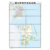 澳门特别行政区地图 盒装（折叠版）易收纳 张贴、便携两用 中华人民共和国分省系列地图 展开约1*0.8米