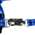 国标五点式电力高空作业安全带高空作业全身式防坠落保护安装绳套装坠落防护安全带 蓝色全身式