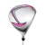 PGM 儿童高尔夫球杆套杆 女童 初学套杆 3个身高段 NSR新款 碳素 L 粉白色杆+支架包（95-115CM）