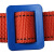 电工围杆式抱杆带高强丝大板钩花式缝纫安全围杆带DWY-01 蓝色围带