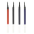 百乐（PILOT） 新款JUICE UP果汁笔按动中性笔水笔笔芯0.4mm替芯LP3RF-12S4 蓝黑色 5支装