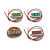TaoTimeClub 两线/三线电压表 数字直流表头可变精度数显示元器件 3线红色（0.28寸）