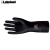 雷克兰（Lakeland）EC30F耐酸碱溶剂防化手套耐油工业劳保手套氯丁腈橡胶防护手套 EC30F(黑色) 10码