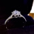 俪萌珠宝 定制18K金钻戒结婚钻石戒指女克拉求订结婚显钻群镶 主钻20+30分DE色