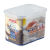 ASVEL冰箱保鲜盒塑料密封盒食品收纳盒冷冻可微波炉加热饭盒便当盒 长方形 4600ml
