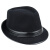 DEVINSS礼帽男士秋冬季小礼帽新款休闲保暖毛呢帽爵士舞帽子时尚有型毡帽