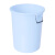科力邦（Kelibang） 大号塑料桶 圆形收纳桶大容量水桶酒店厨房工业环卫物业垃圾桶 60L白色无盖 KB3001