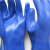 耐油浸塑手套 手掌部磨砂处理防滑耐磨机械化工水产渔业农林环卫 劳保手套 博尔格501（1双） XL