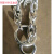 阿斯卡利（ASCARI）国标G80起重链条 锰钢链条吊链铁链手拉葫芦链条蝴蝶扣组合吊索具 10mm锰钢G80