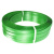 伏兴 PET塑钢打包带 手动打包带手工捆扎带 热熔机用打包带 带宽16mm厚0.8mm 重10kg 绿色