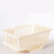 日本进口厨房碗架沥水架碗盘餐具沥水篮碗碟收纳架 筷勺沥水架 5186白色 窄部沥水