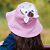 MA  flapjackkids婴儿童双面太阳帽宝宝防晒帽遮阳帽渔夫帽flapjacks 鲨鱼鳄鱼 均码 1个月-2岁(头围45-50CM)