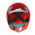 华信 ABS安全帽 小金刚V型安全帽 一指键建筑工地安全帽 红色
