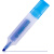 得力（deli） 荧光笔彩色重点标记圈划笔荧光记号笔斜头标记笔涂鸦笔1支 S625蓝色【单头