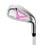 PGM 儿童高尔夫球杆套杆 女童 初学套杆 3个身高段 NSR新款 碳素 L 粉白色杆+支架包（95-115CM）