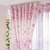 美丽契约 田园花朵半遮光窗帘韩式客厅卧室窗帘 粉紫田园-布(挂钩) 2米宽x2.7高一片