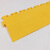 爱柯部落  PVC地板砖配件  黄色边条50x12cmx6.5mm